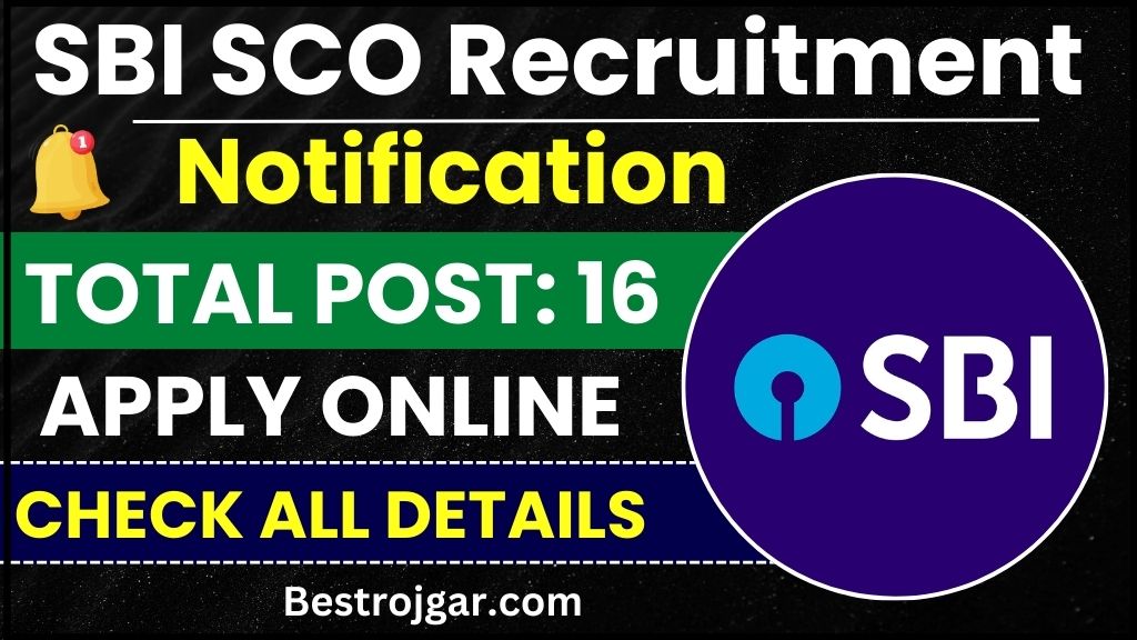 SBI SCO Recruitment Apply 2024 :Online Apply for 16 Specialist Cadre Officer , Check all details 2 SBI SCO Recruitment Apply