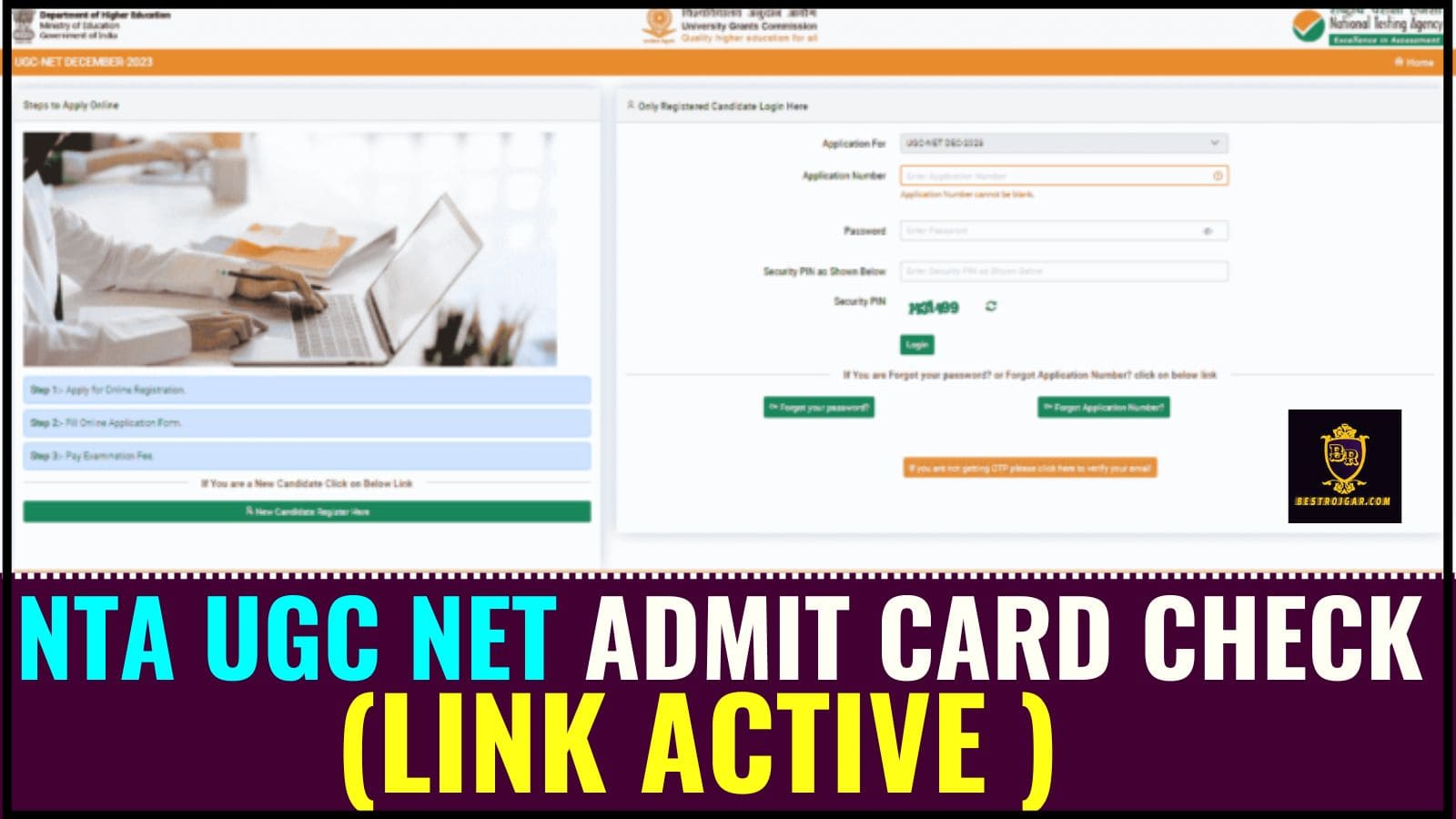 UGC NET Admit Card Release 2024 : NTA जून 2024 UGC NET Exam Admit Card जारी, जानिए क्या है एडमिट कार्ड डाउनलोड करने की प्रक्रिया 2 UGC NET Admit Card Release