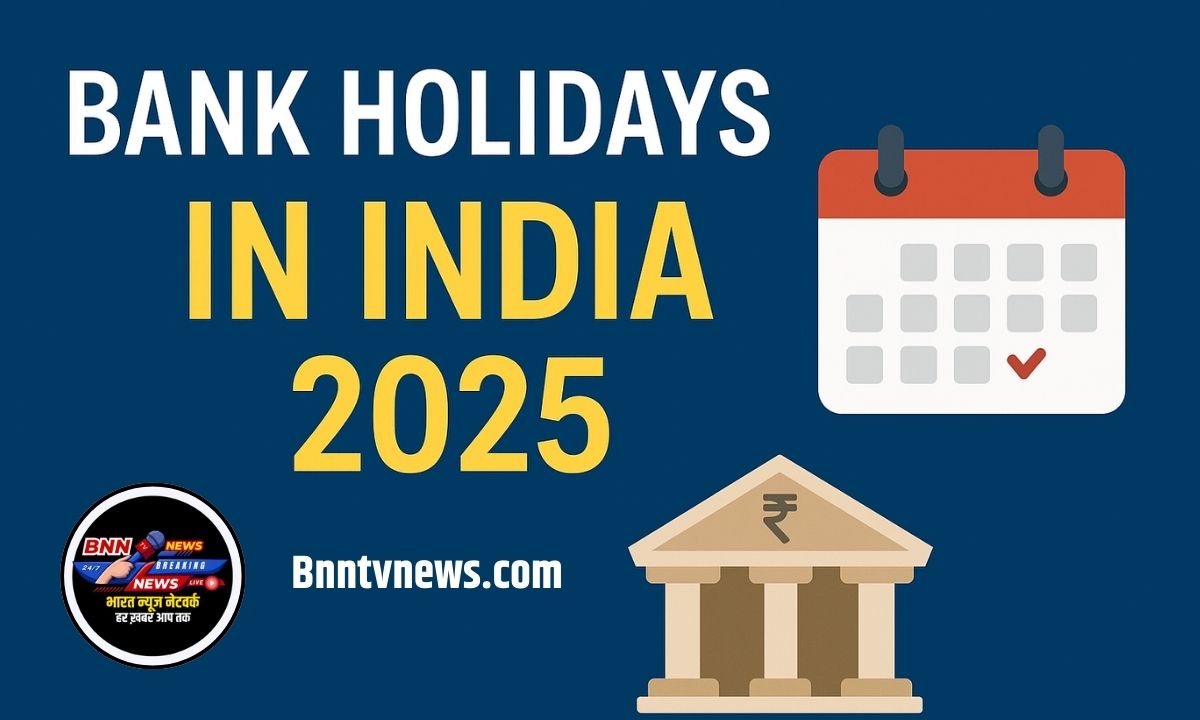 Bank Holidays in India 2025