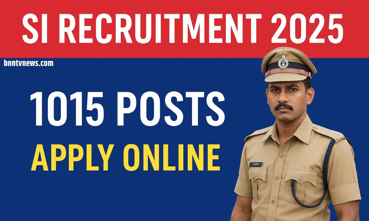 SI Recruitment 2025