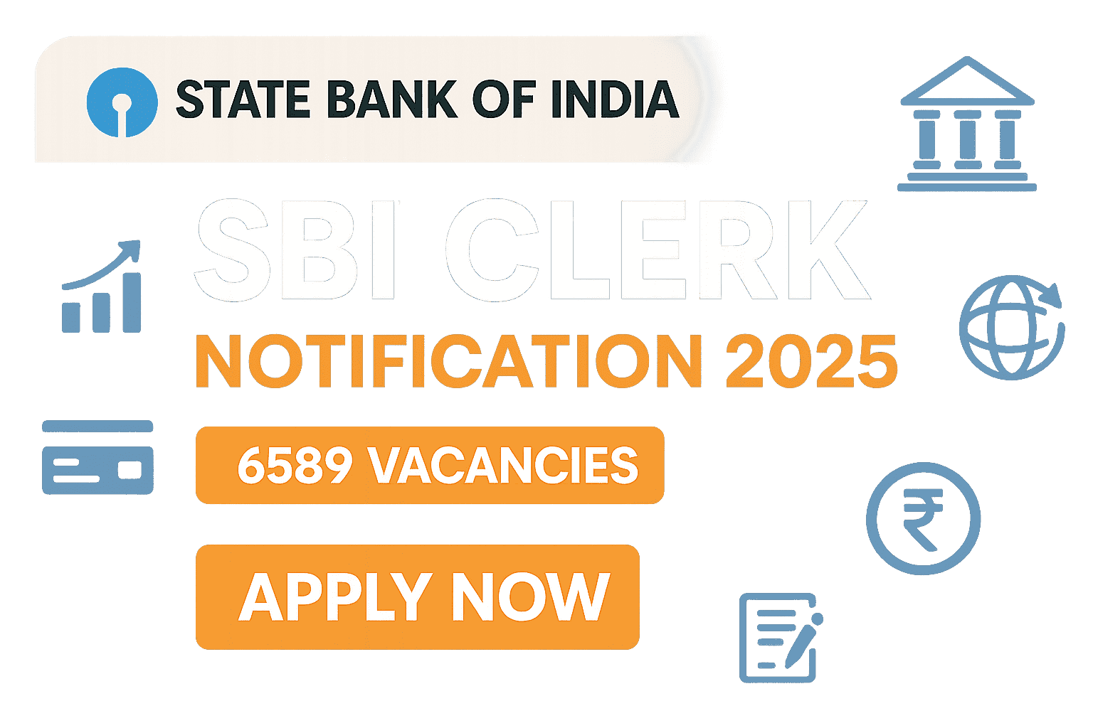 SBI Clerk Notification 2025