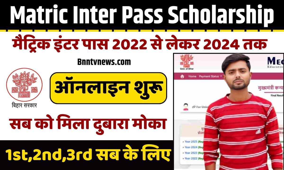 Matric Inter Pass Scholarship