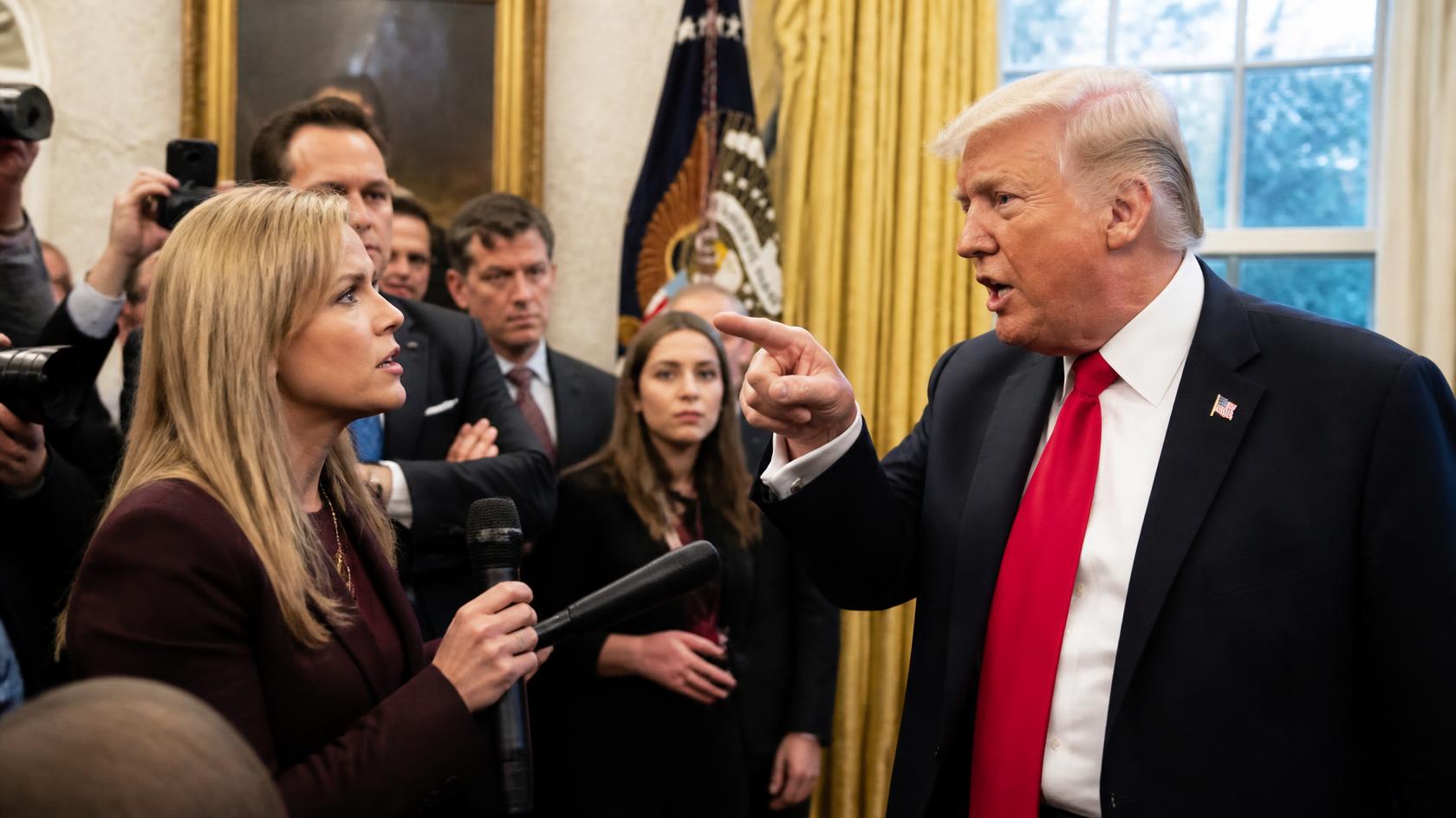 White House CNN reporter controversy: White House Faces Backlash After Personal Attack on CNN Reporter Kristen Holmes Over Trump Question